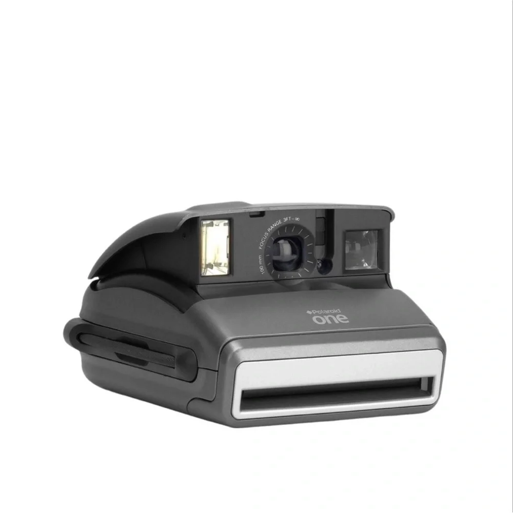 Polaroid One Instant Camera - Black and Silver